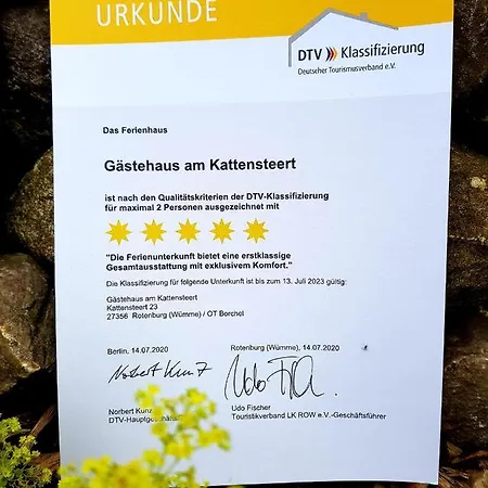 Gaestehaus Am Kattensteert Borchel